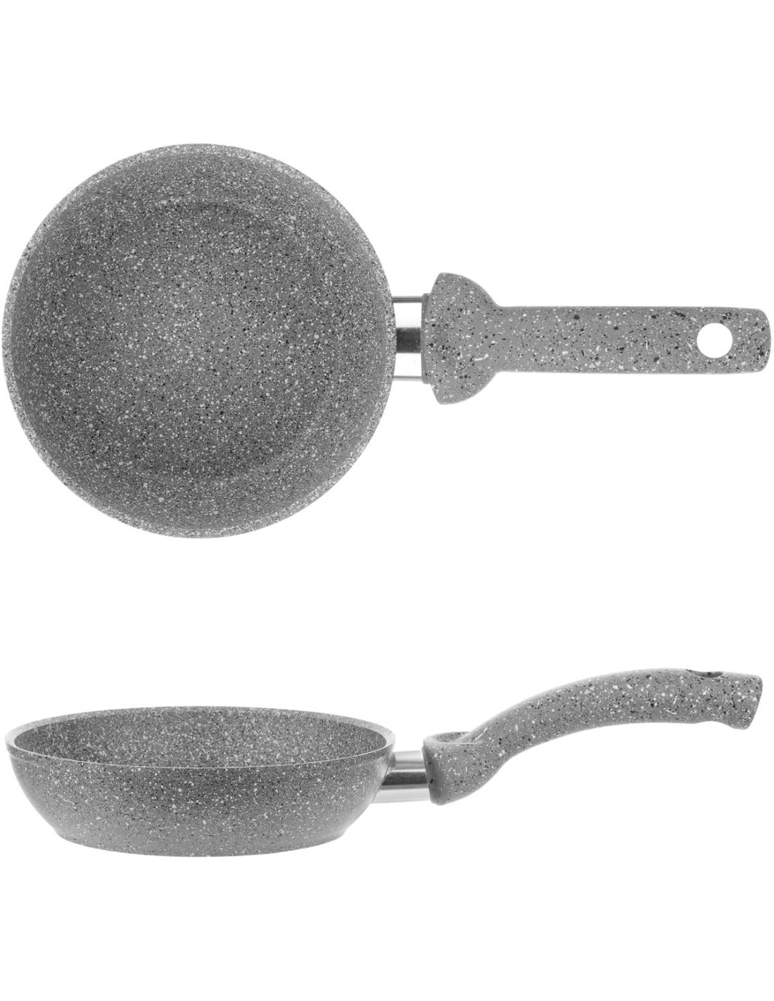 Padella Cuore di Pietra 16 cm Induzione – Accademia Mugnano, Alluminio Forgiato