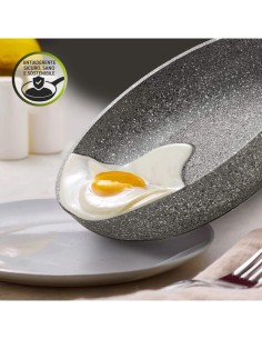 Padella Cuore di Pietra 16 cm Induzione – Accademia Mugnano, Alluminio Forgiato