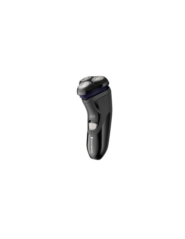 Remington R3002 Rasoio Elettrico Uomo con 3 Testine Rotanti e Trimmer Nero/Grigio