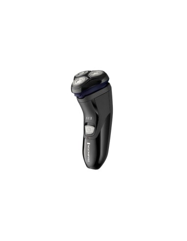 Remington R3002 Rasoio Elettrico Uomo con 3 Testine Rotanti e Trimmer Nero/Grigio