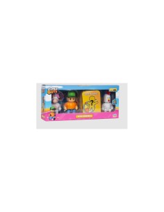 Stumble Guys Mini Action Figure, 4 Personaggi, Rocco Giocattoli, Mini Figure Stumble Guys, Giocattoli Stumble Guys