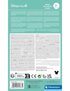 Clementoni Disney Baby Stitch Angel Soft Rattle – Sonaglino Multisensoriale Prima Infanzia