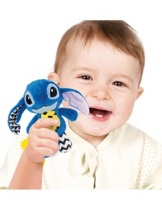 Stitch Disney Baby Plush – Sonaglio da Viaggio per Neonati con Anello