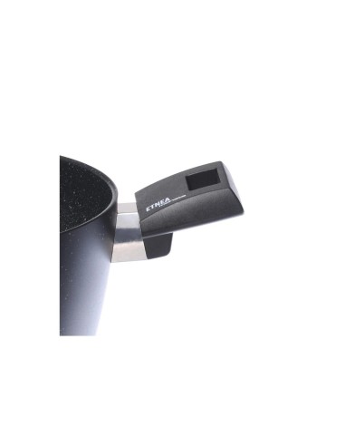 Casseruola Moneta Etnea 20 cm, Alluminio Forgiato, Antiaderente Effetto Pietra