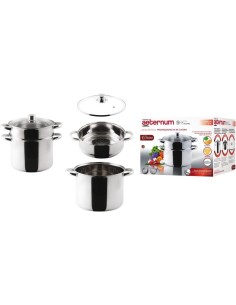 Aeternum Divina Vaporiera 22 cm – Acciaio Inox, Adatta Induzione