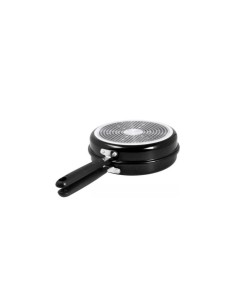 Aeternum Padella Doppia Girafrittata 24 cm – Fornetto Induzione Black Pearl