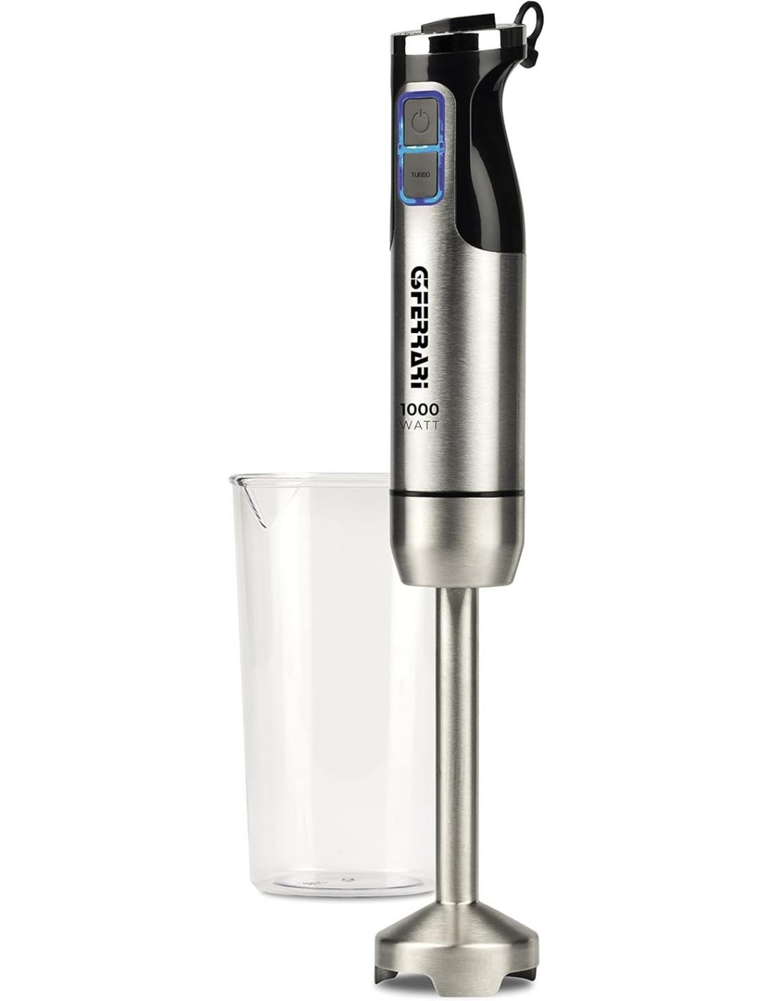 G3 Ferrari G20142 Mixer a immersione Antelao 1000W 4 lame inox acciaio/nero