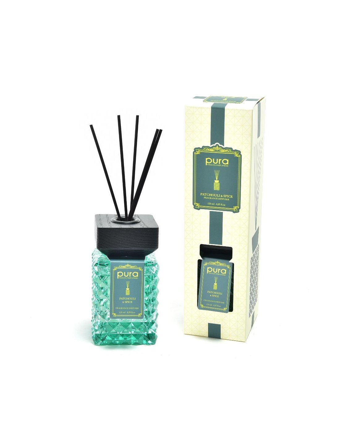 DIFFUSORE 02702 PATCHOULI 120ML CON BACCHETTE