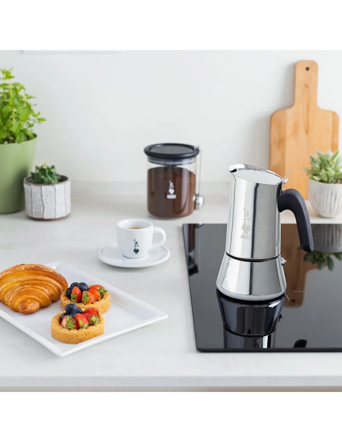 Bialetti Venus - Caffettiera 2 Tazze in Acciaio Inox