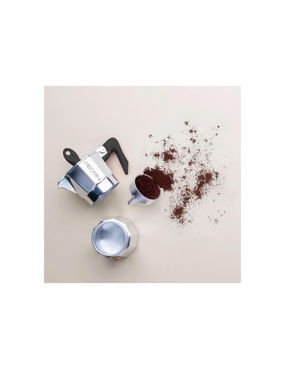 Pedrini Caffettiera Brillantata 2 Tazze