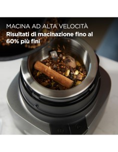Kenwood Duo Prep CHP80.000SI tritatutto e macinino 2-in-1 800W lame Quadblades argento