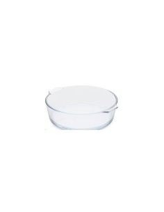 TEGLIA ROTONDA 21CM 2MANICI BOROSILICATO