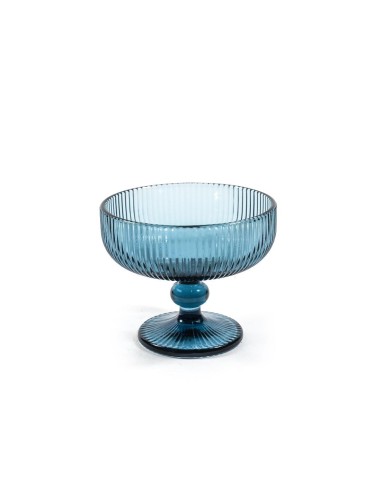 COPPA 08363 RIGHE AZZURRO 290ML 12X10CM