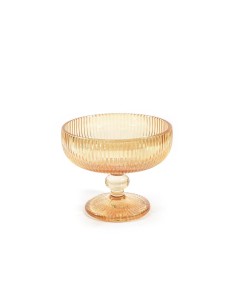 COPPA 08394 RIGHE AMBRA 290ML 12X10CM