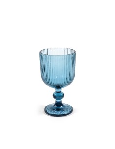 CALICE 08189 RIGHE AZZURRO 230ML 8X14CM