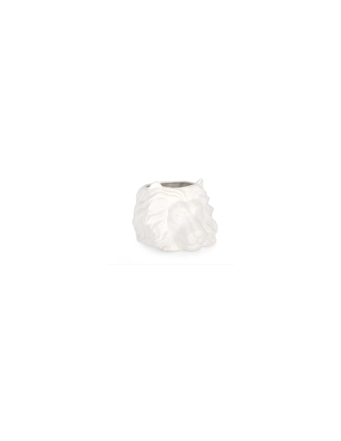 VASO 0143153 JAIDEN LEONE BIANCO 14,5CM