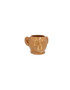 VASO 0143164 JAIDEN SCIMMIA MARRONE 16,5CM
