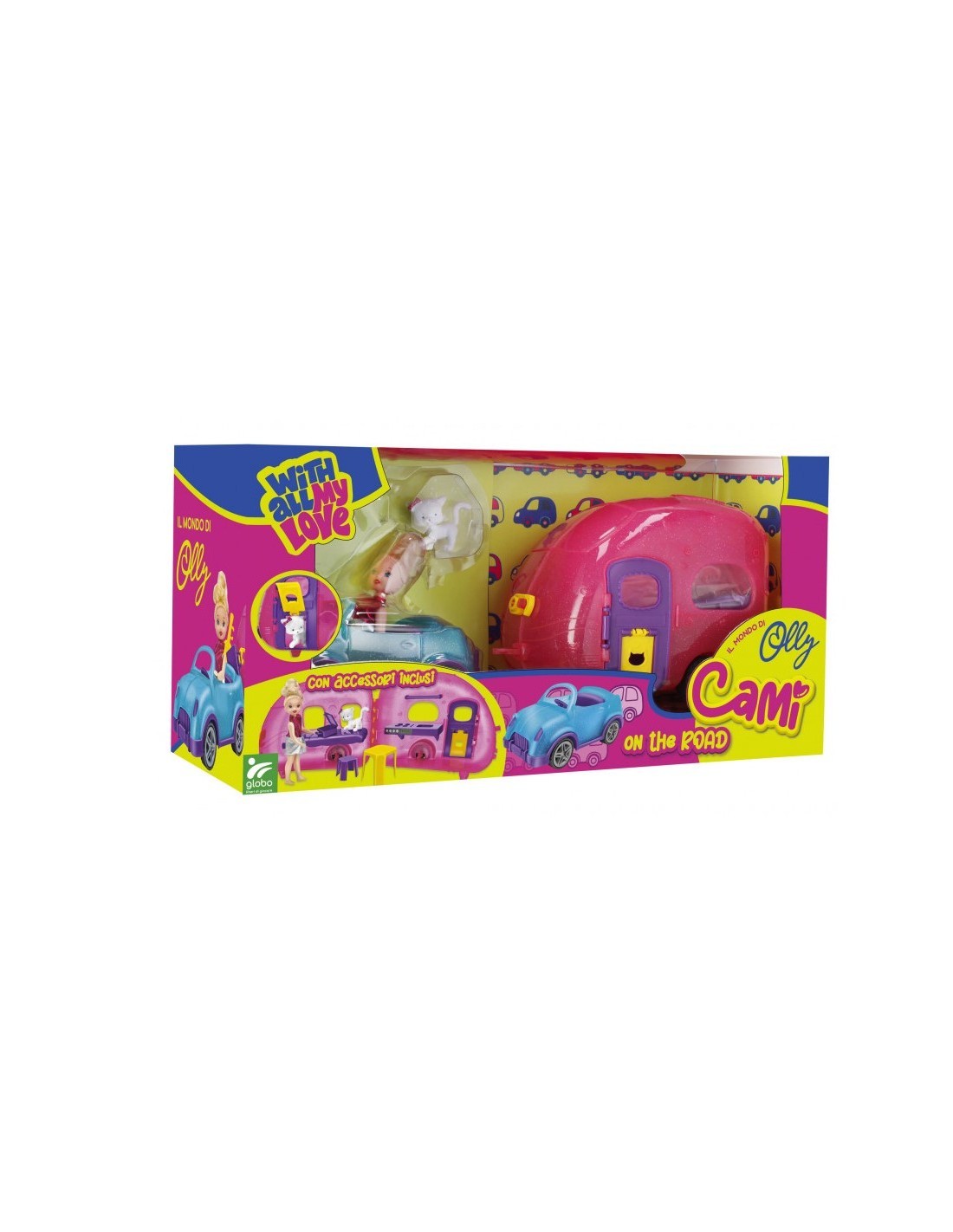 OLLY 42201 PLAYSET CARAVAN CON ACCESSORI