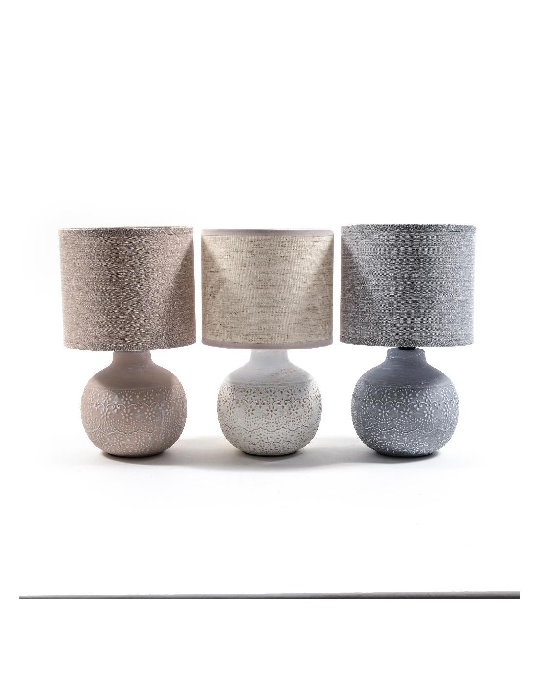 LAMPADA 20747 BASE CERAMICA 28X16CM ASSORTITO