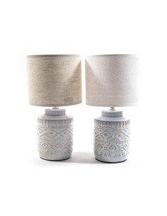 LAMPADA 20723 BASE CERAMICA 34X18CM ASSORTITO