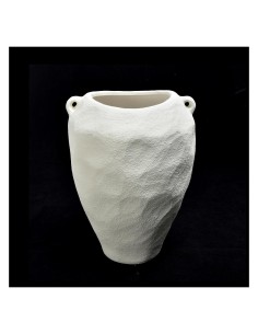 VASO 15443 CERAMICA 25X25X35CM BIANCO