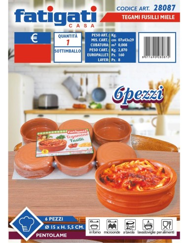 CONF 6 TEGAMINI 28087 FUSILLI