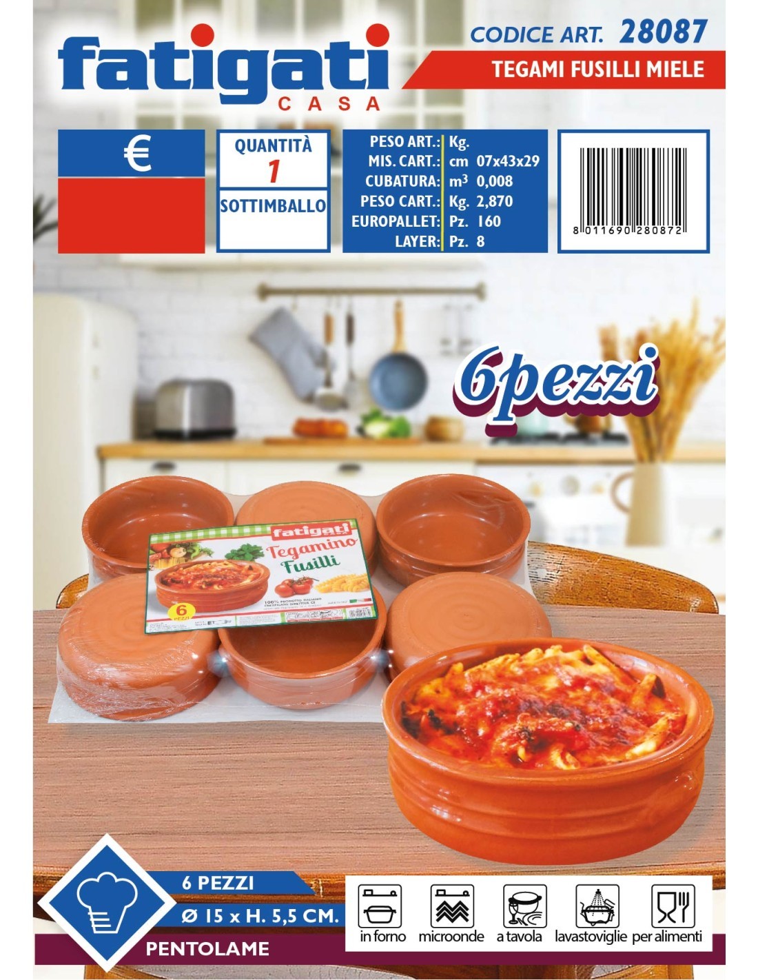 CONF 6 TEGAMINI 28087 FUSILLI