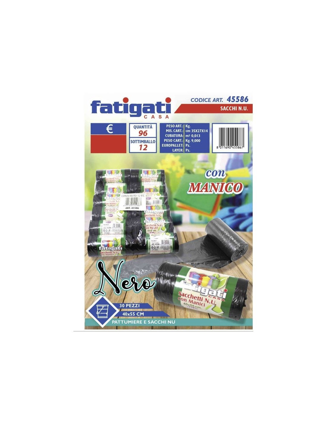 CONF 6 PORTABICCHIERI 45304 METALLO