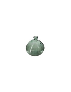 VASO 155689F VETRO RICICLATO VERDE KAKI D33CM