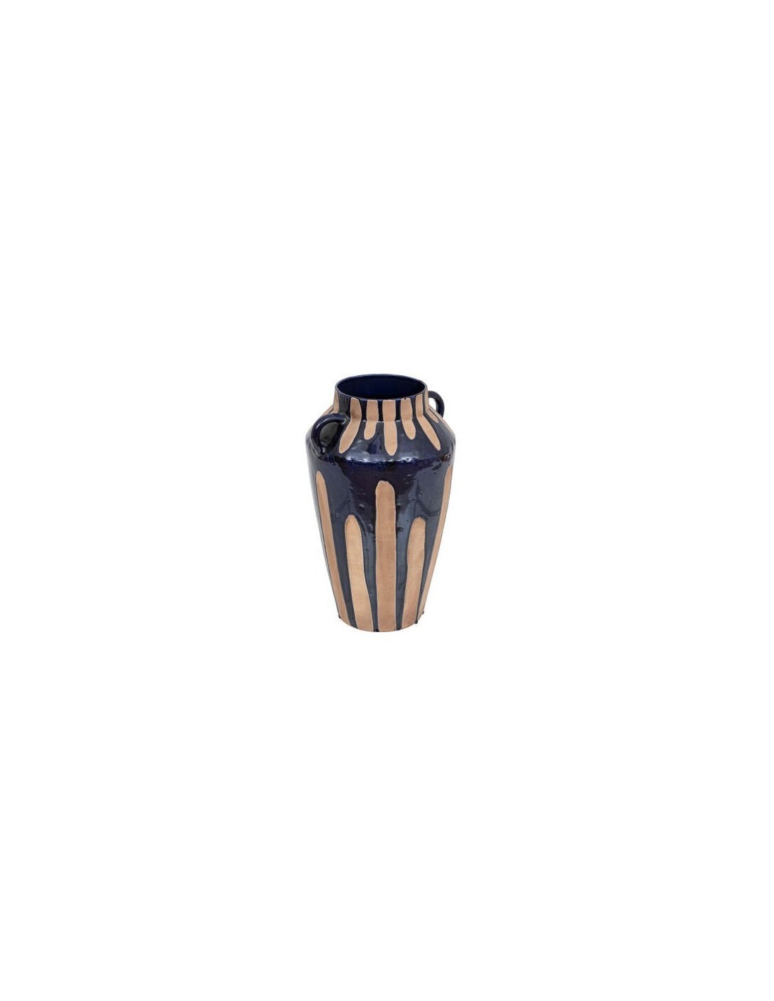 VASO 198103 CASA AZUL 27X24X42CM TERRACOTTA