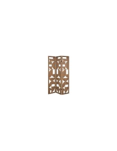 Paravento pieghevole "Hernan" Marrone 170 cm