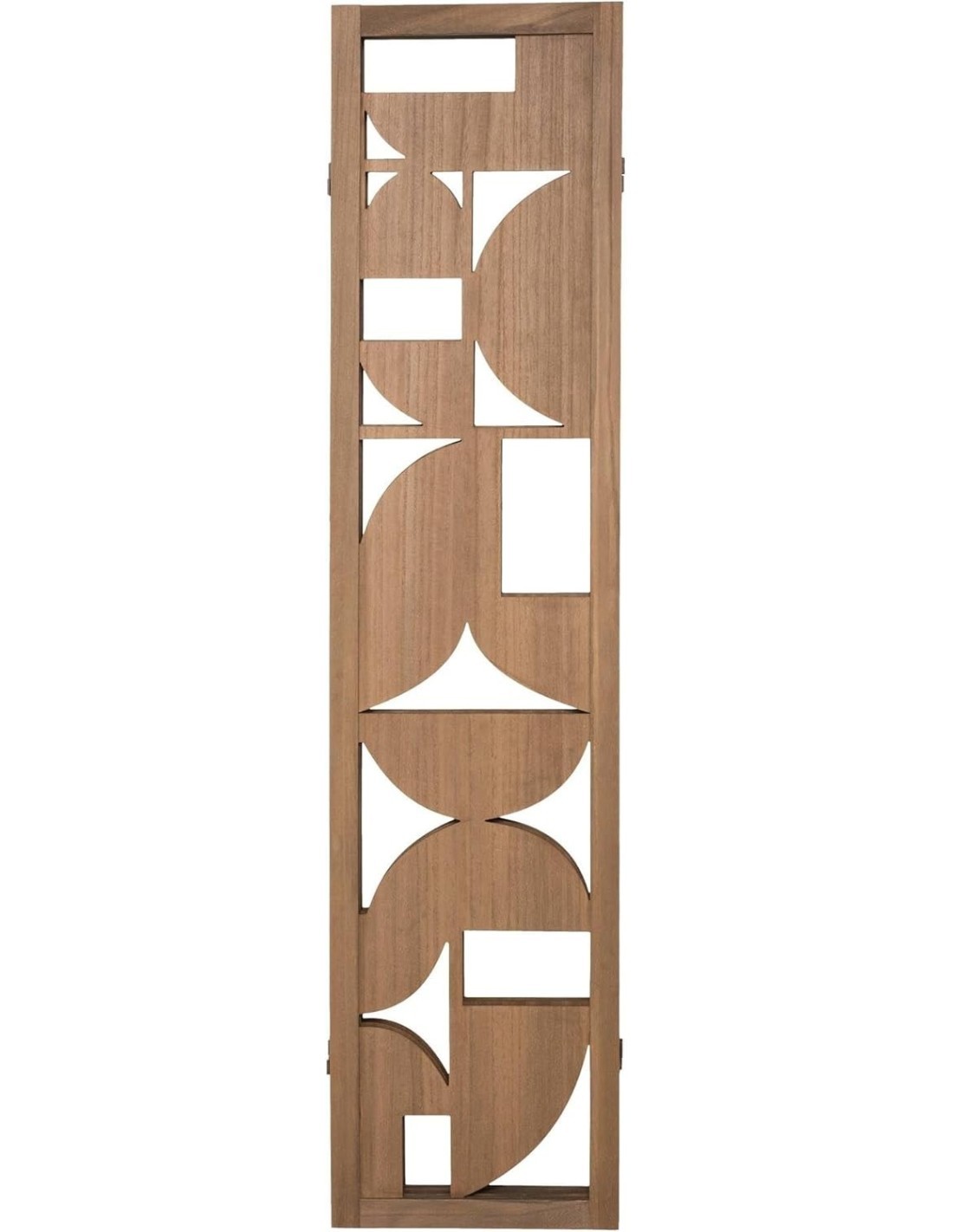 Paravento pieghevole "Hernan" Marrone 170 cm