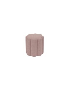 POUF 202223B FLORAL TESSUTO ROSA 38X40CM