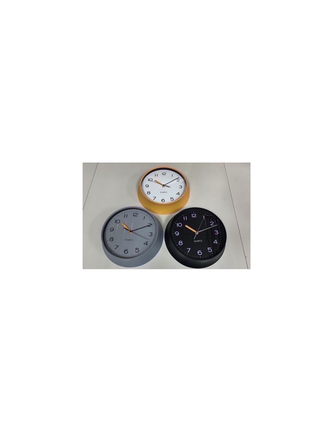 OROLOGIO PARETE 106370 PLASTICA 29,5CM ASSORTITO