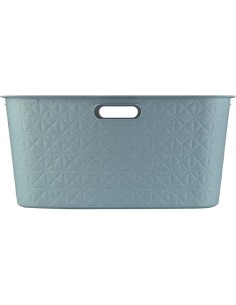 CESTA PORTABIANCHERIA 258702 VERDE 45LT 40X60X28CM