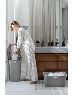 CESTA PORTABIANCHERIA 258704 TORTORA 45LT 40X60X28CM