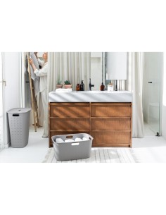 CESTA PORTABIANCHERIA 258704 TORTORA 45LT 40X60X28CM