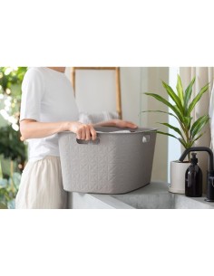 CESTA PORTABIANCHERIA 258704 TORTORA 45LT 40X60X28CM