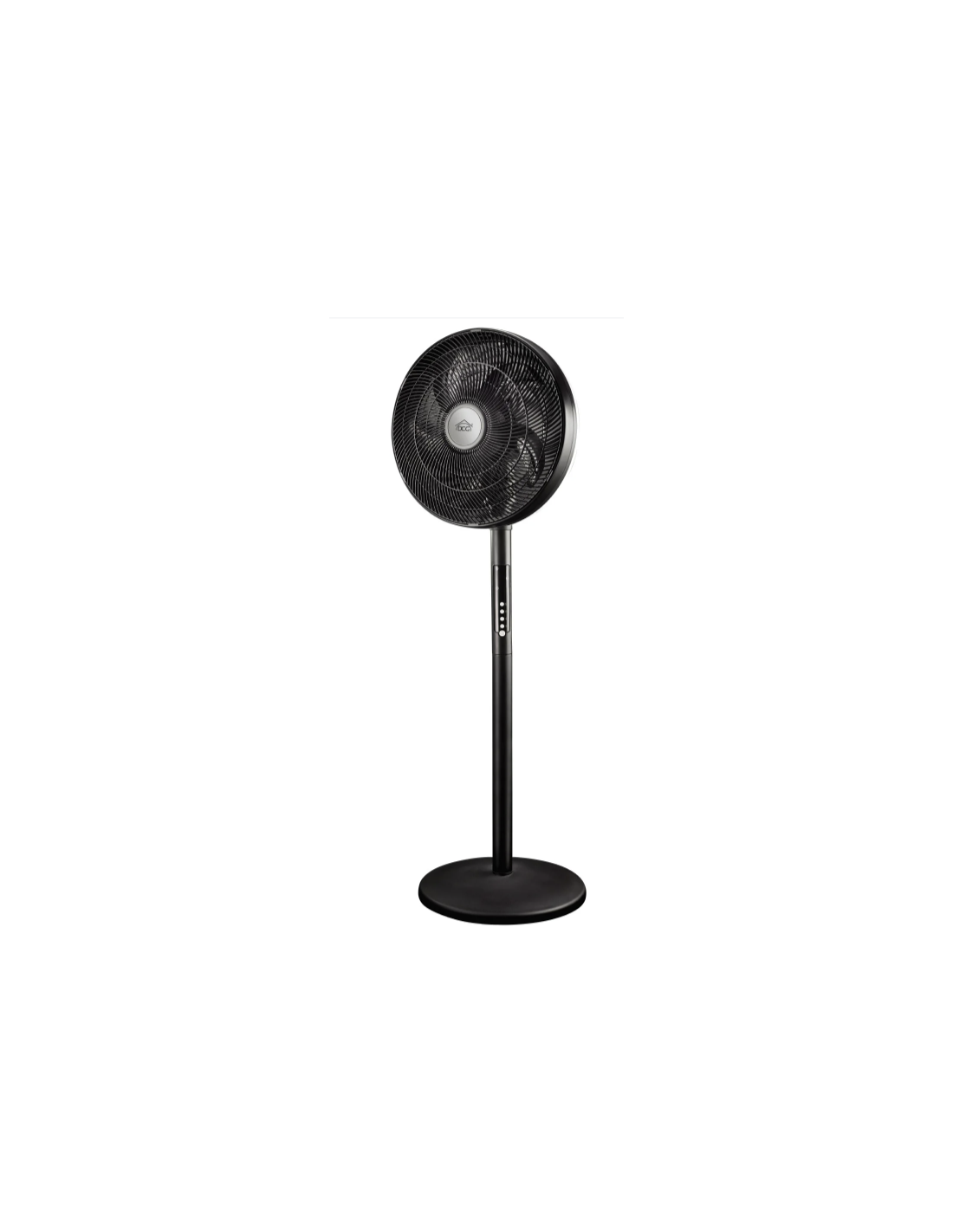 Ventilatore a Piantana DCG VE1910TT, Ø 40 cm, con Luce, 4 Velocità, Telecomando, Altezza 135 cm, Silenzioso, Potente