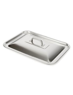 COPERCHIO RETTANGOLARE 35CM INOX 10562 su TreG Ingrosso