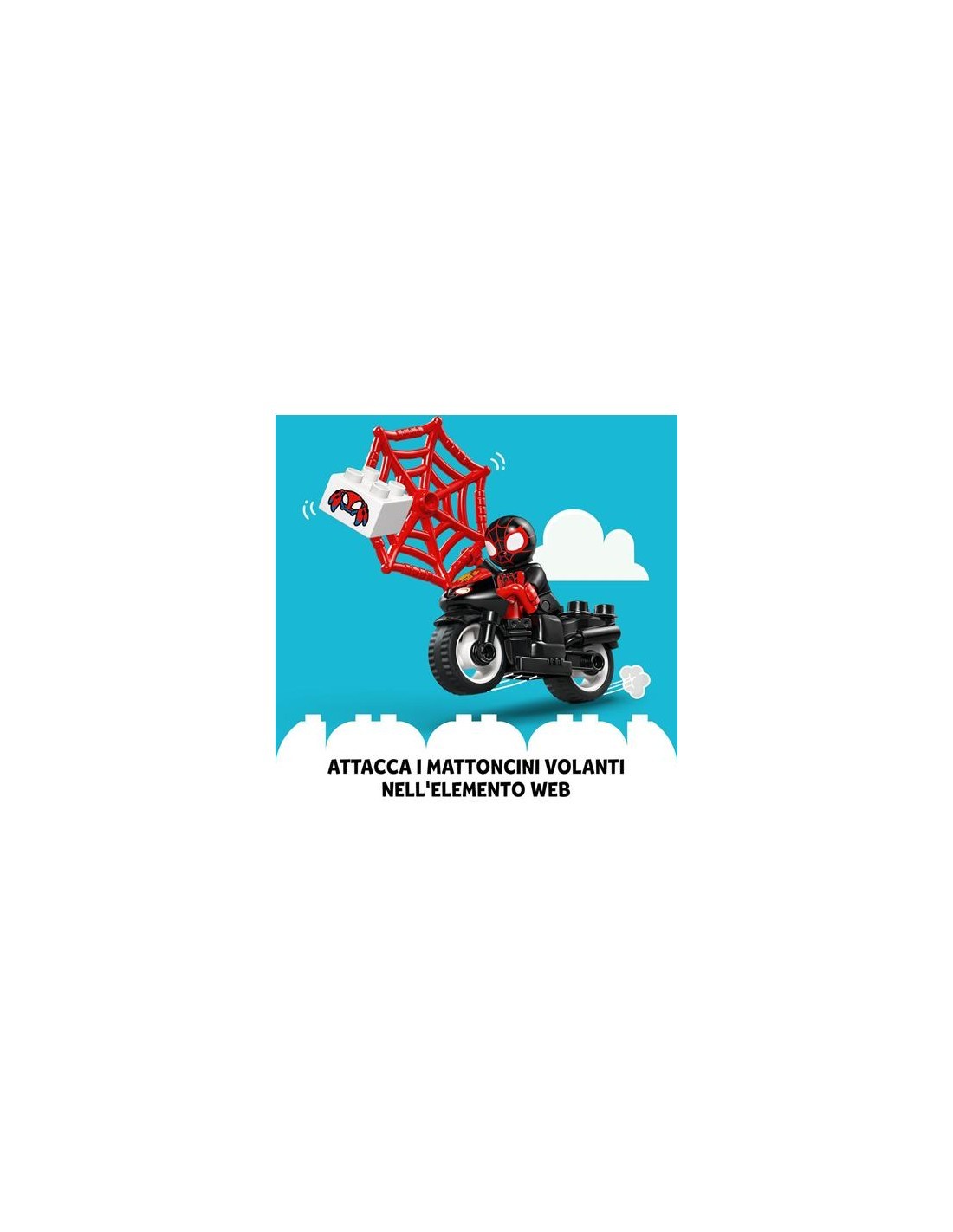 DUPLO 10424 AVVENTURA IN MOTO DI SPIN