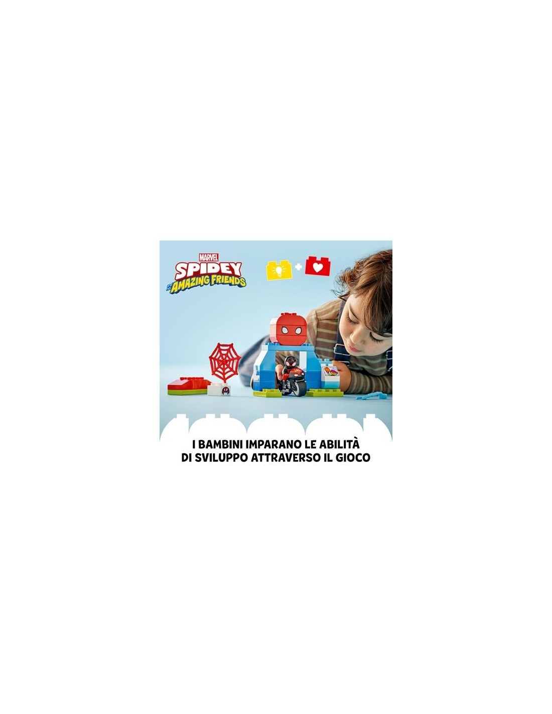 DUPLO 10424 AVVENTURA IN MOTO DI SPIN