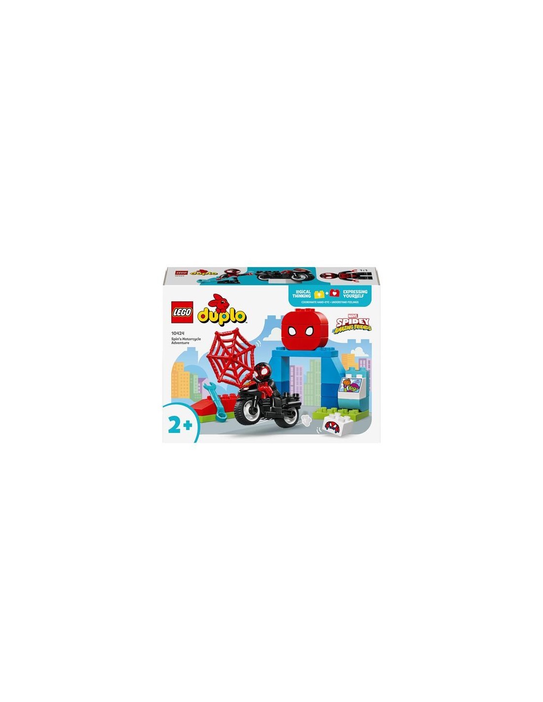 DUPLO 10424 AVVENTURA IN MOTO DI SPIN