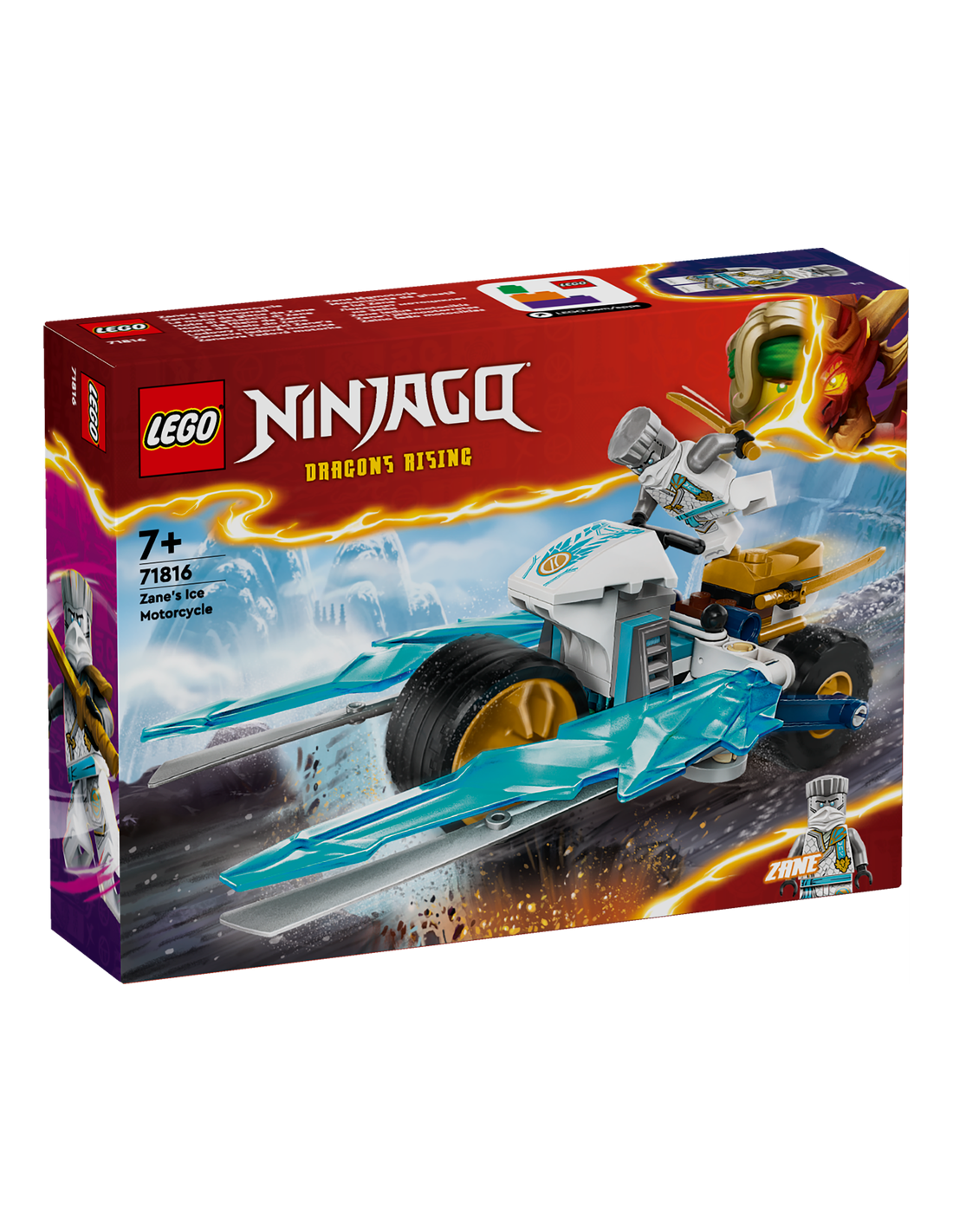 NINJAGO 71816 MOTO DI GHIACCIO DI ZANE