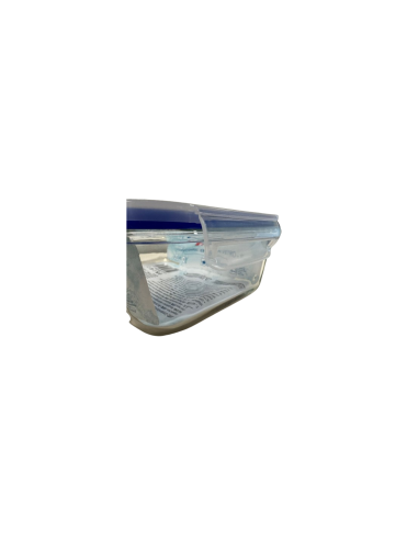 CONTENITORE 1LT VETRO ERMETICO RETTANGOLARE