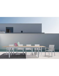 TAVOLO 0662970 ELIAS 200/300X95 BIANCO su TreG Ingrosso