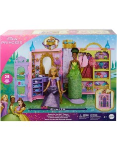 MATTEL DISNEY PRINCESS, GUARDAROBA DA FAVOLA, PLAYSET, 3+ ANNI
