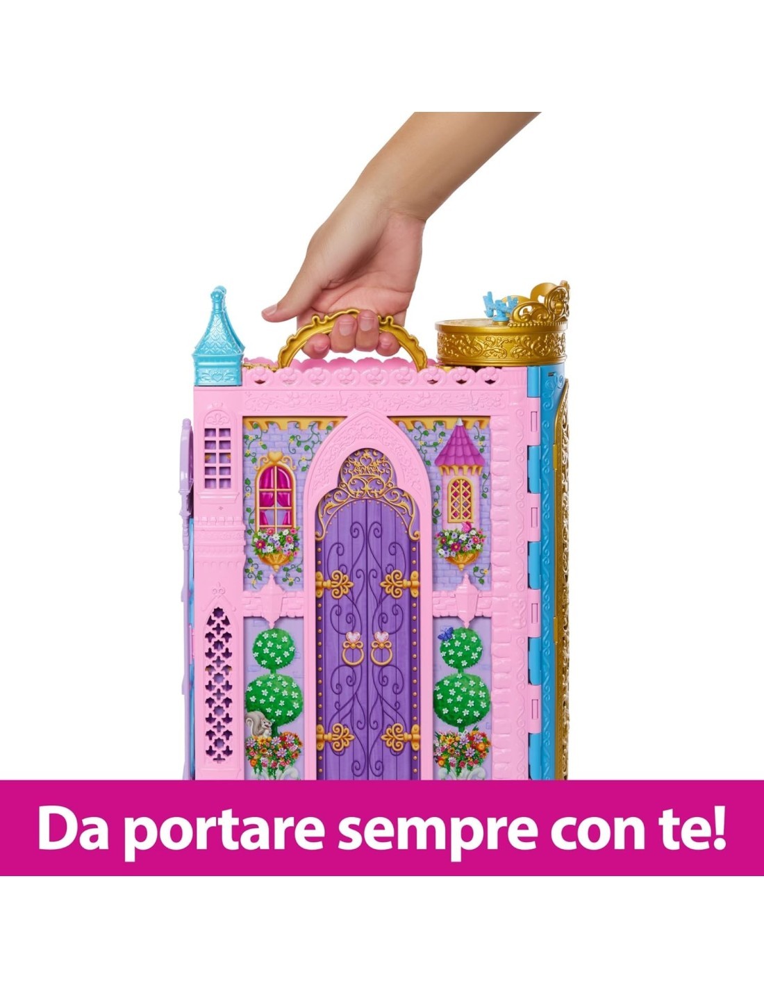 MATTEL DISNEY PRINCESS, GUARDAROBA DA FAVOLA, PLAYSET, 3+ ANNI