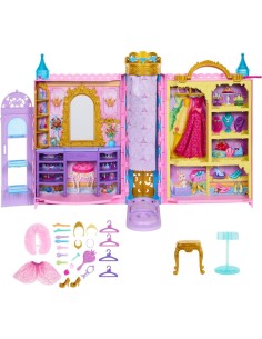 MATTEL DISNEY PRINCESS, GUARDAROBA DA FAVOLA, PLAYSET, 3+ ANNI