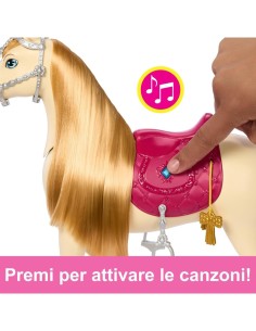 BARBIE, TORNADO, CAVALLO INTERATTIVO, 3+ ANNI